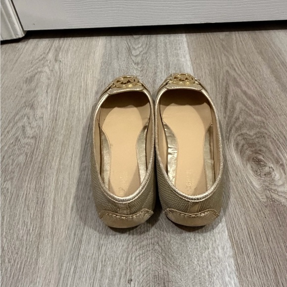 Michael Kors Metallic Gold Flats - Picture 3 of 4